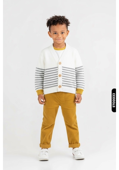 Xo Kids Erkek Çocuk Alt Üst Takım 3-12 Ay 8311 Beyaz