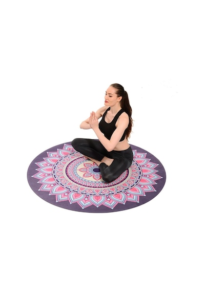 Mithra Moon Yoga Matı Lotus Çok Renkli