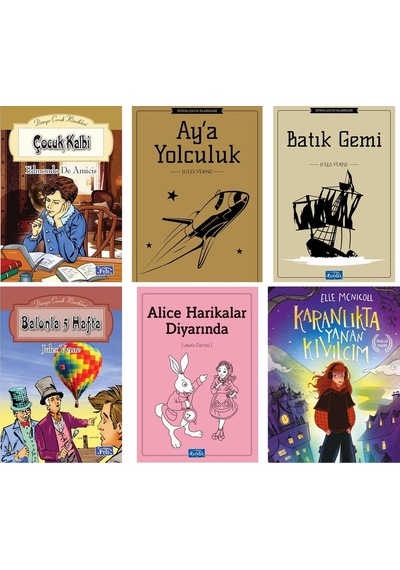 Karanlıkta Yanan Kıvılcım Ortaokul 6 Kitap Set