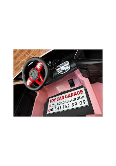 Audi Akülü Araba 0-6 Yaş Pembe Pembe