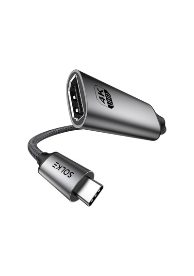 Usb-c To Hdmı Adaptör 0.2 Metre 4k 60hz Type-c To Hdmı Çevirici Dönüştürücü Kablo Thunderbolt 3/4 Macbook Uyumlu