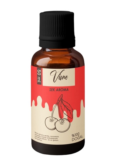 Sek Aroma Hazır Karışım Vişne Kiti - Hazır Karışım Vişne Aroması 50 ML -  5 L Uyumlu