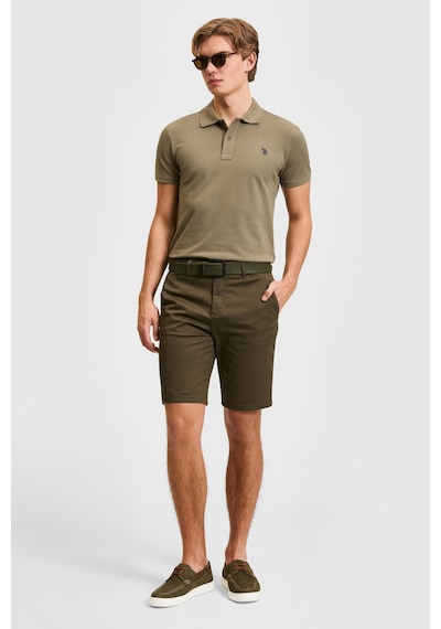U.S. Polo Assn. U.s. Polo Assn. Erkek Koyu Haki Şort / Bermuda 50322320-vr111