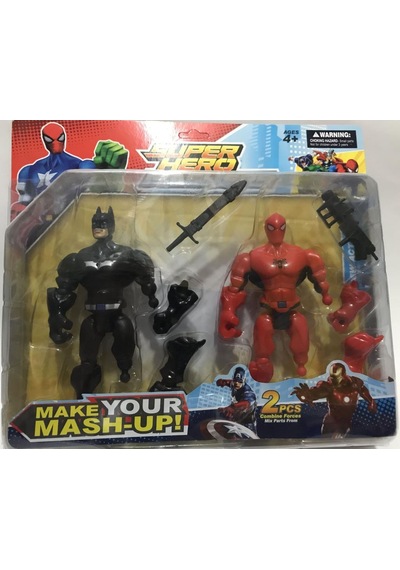 Super Hero Mashers Özel Figür Oyuncak 2'li