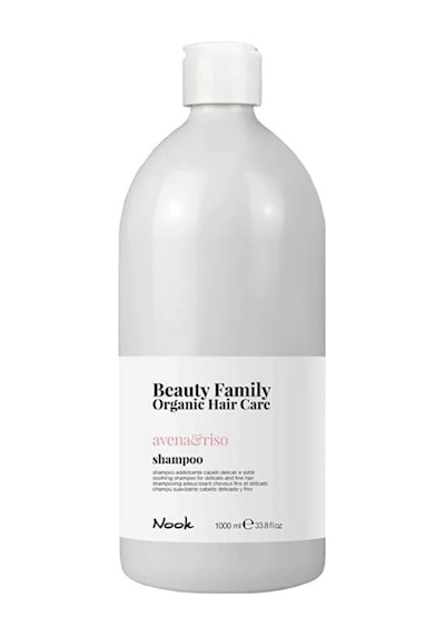 Nook Beauty Family Hassas İnce Telli Saçlara Yulaf Pirinç Özlü Nemlendirici Yumuşatıcı Şampuan 1000ml