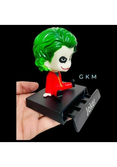 The Joker Villain S Edition Anime Sallanan Kafalı Figür Biblo Telefon Tutucu Dekoratif Masa Süsü Krm Joker