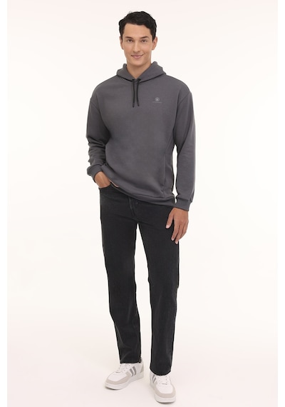 Lumberjack 4W MB SN04 HOODIE 4PR Erkek  Antrasit Sweatshirt
