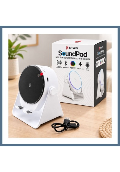 Buradabulabilirsin Bluetooth Hoparlör Soundpad Ekd-s11 5w 2000mah Beyaz Bbz
