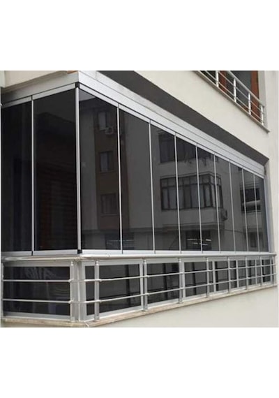 Cam Filmi 50cm X 6 M Koyu Siyah Oto Balkon Ev Ofis Cam Filmi