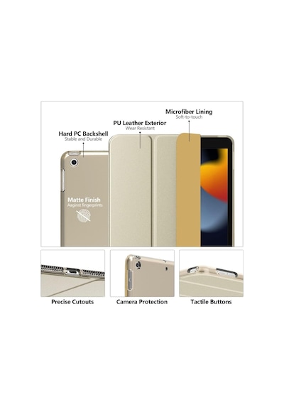 Apple Uyumlu iPad, 8. Ve 9. Nesil 2020 /2021 10.2" Tablet Flip Smart Standlı Akıllı Kılıf Smart Cover Apple Uyumlu iPad, 8. Ve 9. Nesil 2020 /2021 10.2" Tablet Flip Smart Standlı Akıllı Kılıf Smart Cover