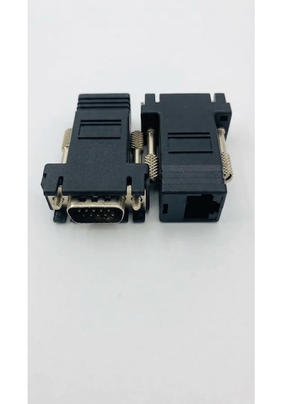 Vga To Rj45 Ethernet Network Extender / Erkek Dönüştürücü Adaptör