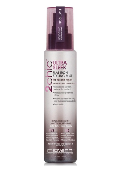 Giovanni 2chic Ultra Sleek Isı Hasarına Karşı Koruycu Şekillendirici Saç Spreyi 118 ML
