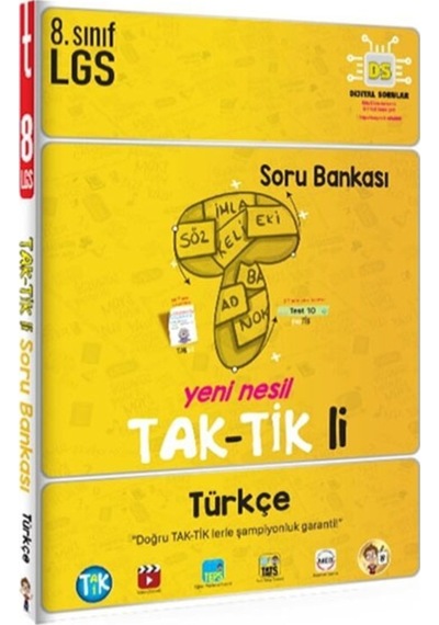 8 Sınıf Türkçe Taktikli Soru Bankası