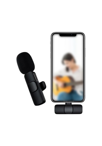 Profesyonel Canlı Yayın Mikrofonu Type-c Mikrofon Yaka Telefon Mikrofonu Yayın Çekim Mikrofonu