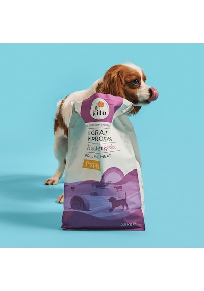 Kito Doğal Besi Kuzu Etli Yavru Köpek Maması 2.5 KG