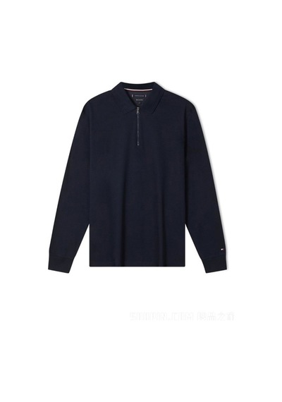 Tommy Hilfiger Polo Yaka Sweat Lacivert