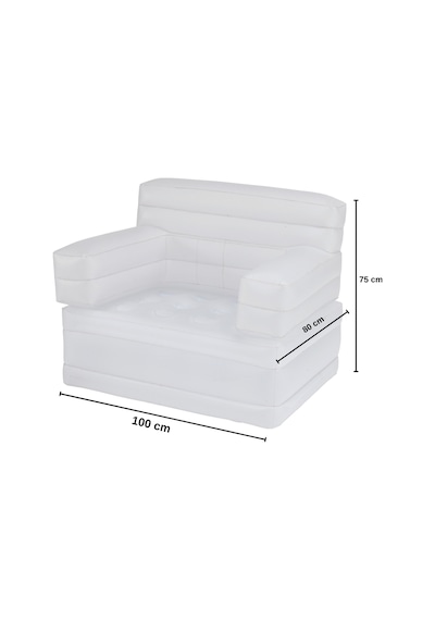 Outwell Colville Lake Inflatable Chair Premium Şişme Koltuk Gri