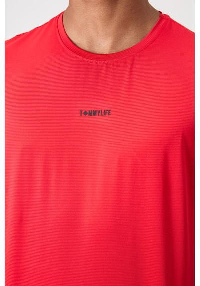 Tommy Life Kırmızı Polyester Nefes Alan Dokulu İnce Esnek Standart Fit Erkek Performans T-shirt - 88384 Kirmizi Tommy Life Kırmızı Polyester Nefes Alan Dokulu İnce Esnek Standart Fit Erkek Performans T-shirt - 88384 Kirmizi
