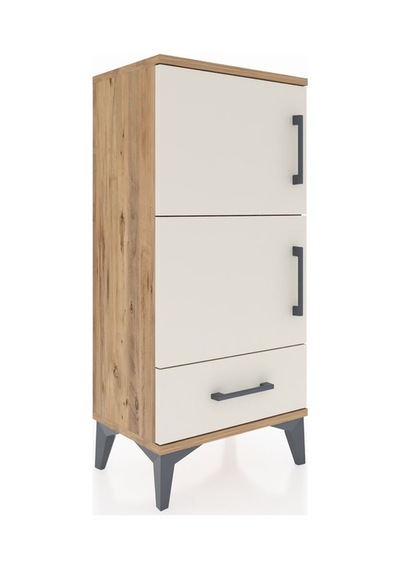 Arges Komodin 4 Raflı Tek Çekmeceli 2 Kapaklı 44x30x96 Çam-ay... Çam Arges Komodin 4 Raflı Tek Çekmeceli 2 Kapaklı 44x30x96 Çam-ay... Çam