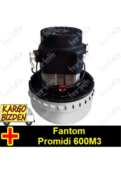 Fantom Promidi 600M3 Süpürge Motoru ( Bakır Sargılı )