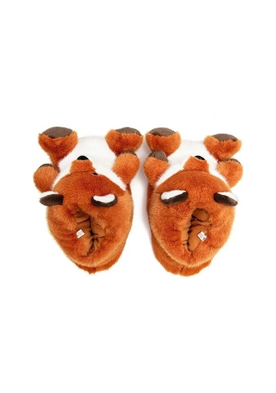Twigy Fox Kadın Hayvanlı Panduf Turuncu 36/41