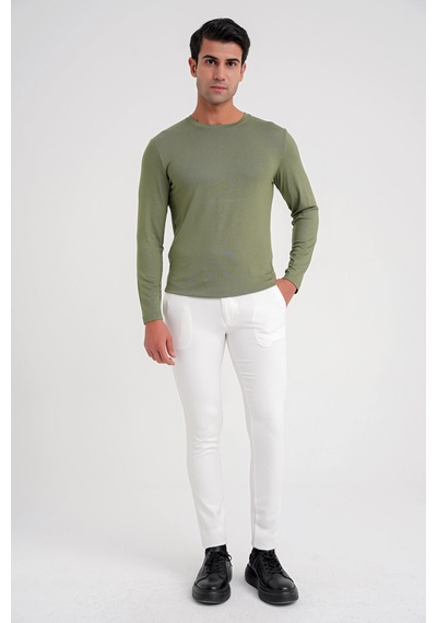 Efor Ts 870 T-shırt Slim A.hakı Casual Haki