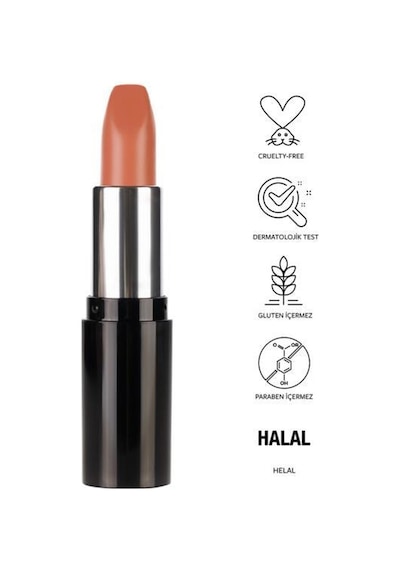 Pastel Nude Lipstick Ruj 549
