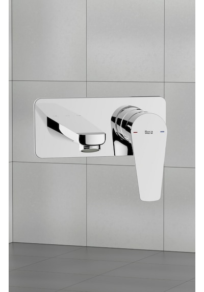 Roca Atlas Ankastre Lavabo Bataryası Dış Seti A5A3590C00