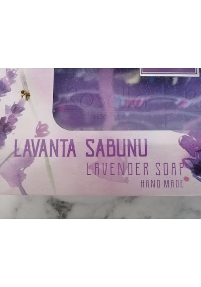 Rosella El Yapımı Lavanta Özlü Sabun 80x4 320gr