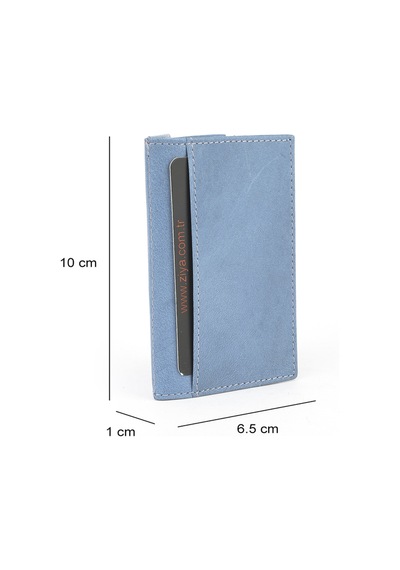Ziya, Unisex Hakiki Deri Kartlık 1539852z03 Mavi 1539852z03 210 Mavi
