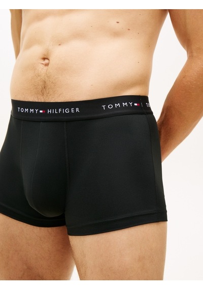 Tommy Hilfiger 3p Low Rıse Trunk Erkek Mor Boxer - Um0um03762 Tommy Hilfiger 3p Low Rıse Trunk Erkek Mor Boxer - Um0um03762