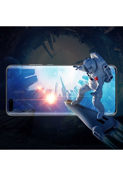 Huawei P40 Pro Davin Seramik Ekran Koruyucu Siyah