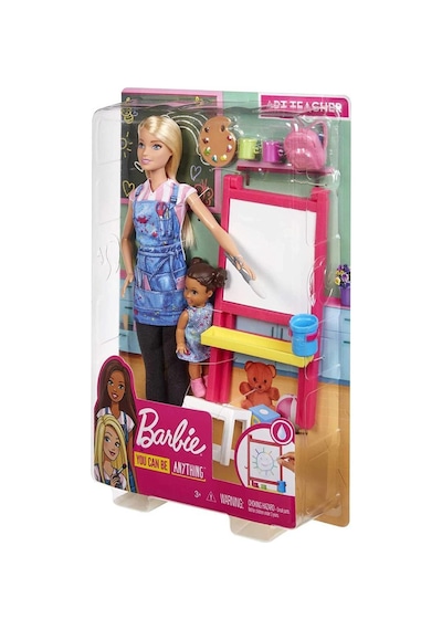 Barbie ve Meslekleri Oyun Setleri Resim Öğretmeni DHB63 - GJM29