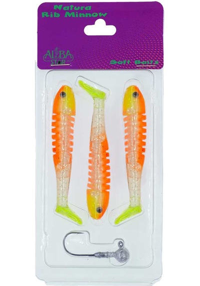 Albastar Natura Rib Minnow Sahte Balığı 05 90mm