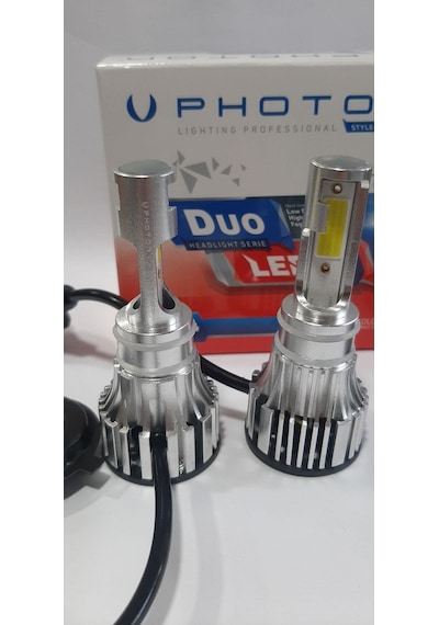 Megamarket06 Duo H4 Led Xenon 6000 Lümen 2023 Gri Seri