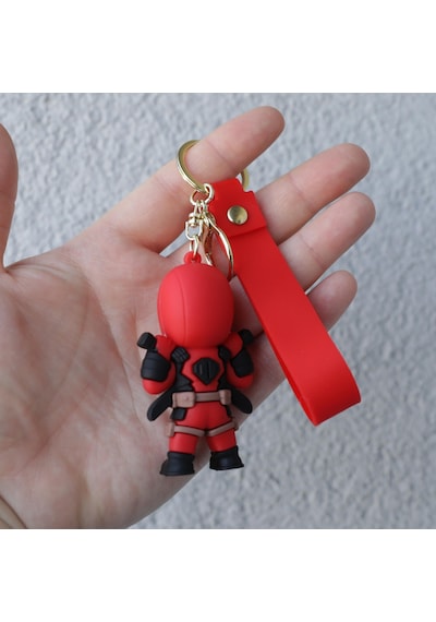Deadpool 3d Silikon Anahtarlık Model 2-3052