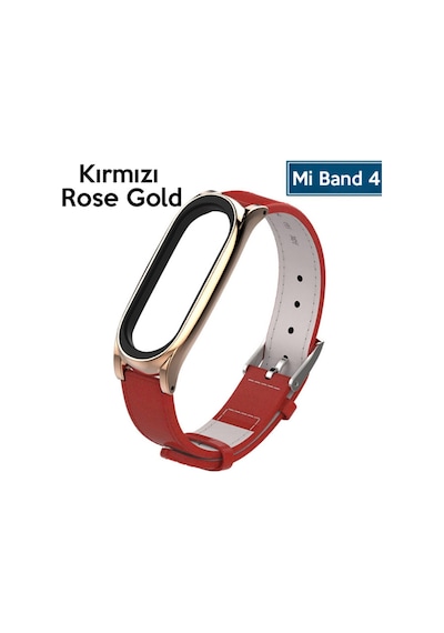 Mijobs Xiaomi Mi Band 5-4 Pu Deri Kayış Kordon (120113987)