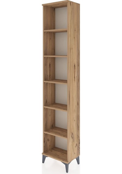Arges Dolap 5 Raflı 44x30x221 Çam-çam Çam