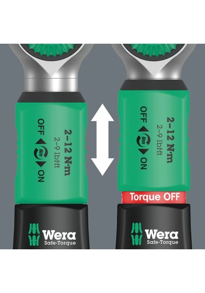 Wera Safe-torque A 2 Tork Anahtarı 1/4" Altıgen Sürücülü, 2-12 Nm, 2-12 Nm