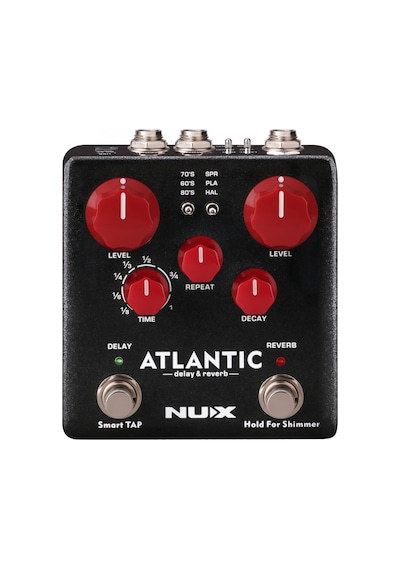 Nux Ndr-5 Atlantic Delay Ve Reverb Pedalı Çift Efektli Pedal Kl