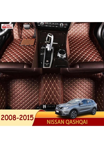 Nissan Qashqai 2008-2015 5D Havuzlu Suni Deri Oto Paspas 539858227