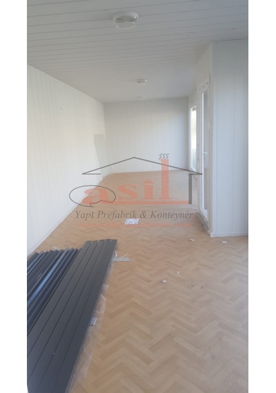 36 M² Tek Oda WcMutfaklı Dış Betopan İç Pvc Konteyner