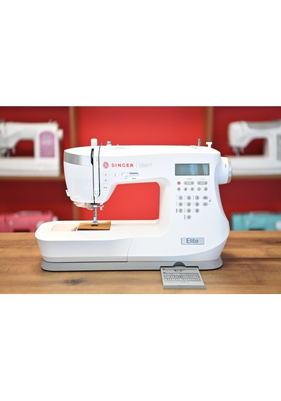 Sınger Elite Ce677 Elektronik Ev Tipi Dikiş Makinesi Beyaz