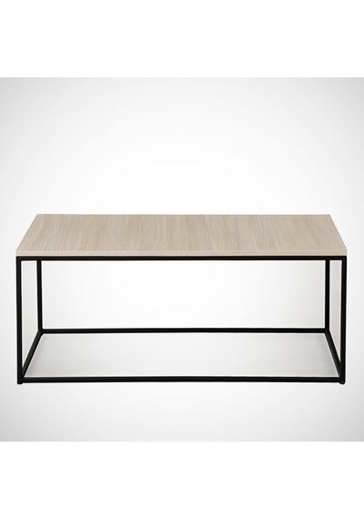 Cosco Orta Sehpa Metal & Orta Masa Açık Meşe /Metal Ayaklı Sehpa
