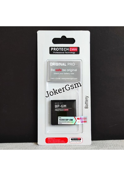 Nokia Bp-6M Batarya Pil 3250 6151 6233 6280 N93 N73 Batarya Pil