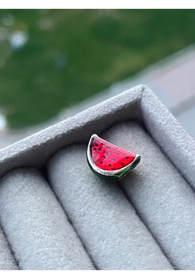 Karpuz Dilimi Charm Asafaccessory Kırmızı