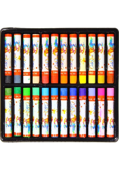 Deli Yağlı Pastel Seti - 24 Renk