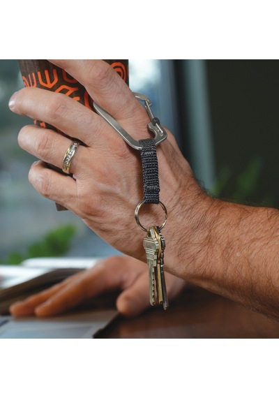 Nite Ize Slidelock Karabina Keyring Anahtarlık Siyah