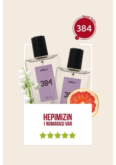 Bargello 384 Floral Kadın Parfüm EDP  50 ML