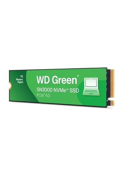 Wd 500gb Green Sn3000 Wds500g4g0e 5000- 4100mb/s M2 Nvme Gen4 Disk